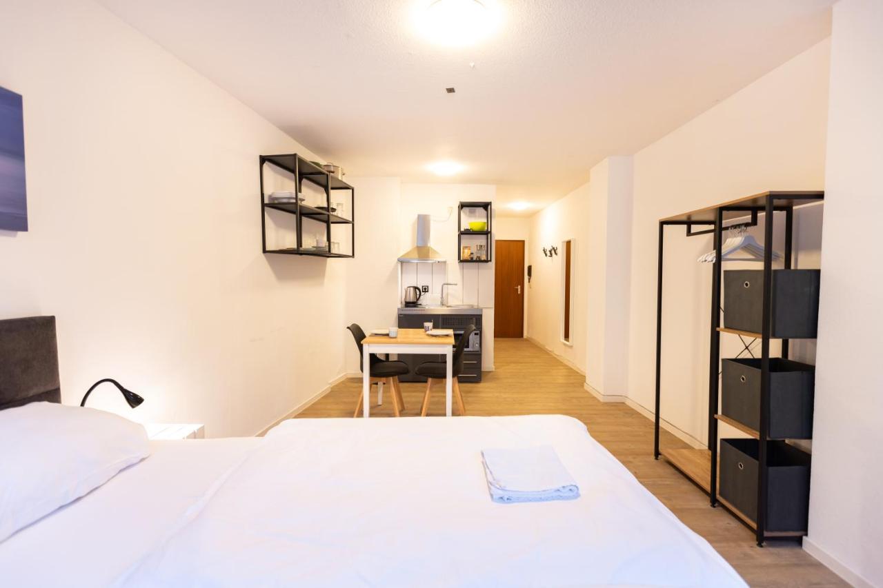 Modernes Apartment In Der Innenstadt เวิร์ซบวร์ก ภายนอก รูปภาพ