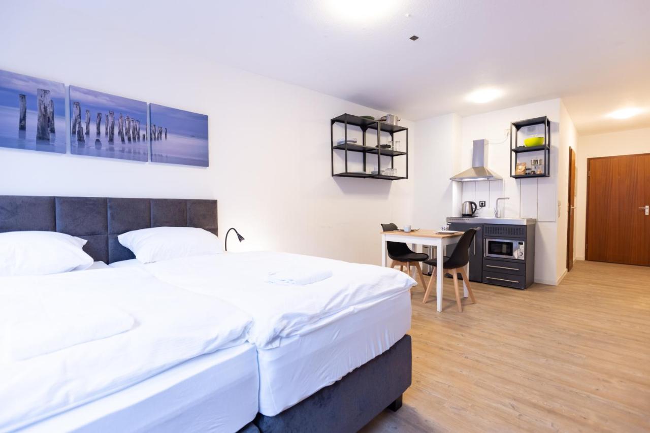 Modernes Apartment In Der Innenstadt เวิร์ซบวร์ก ภายนอก รูปภาพ