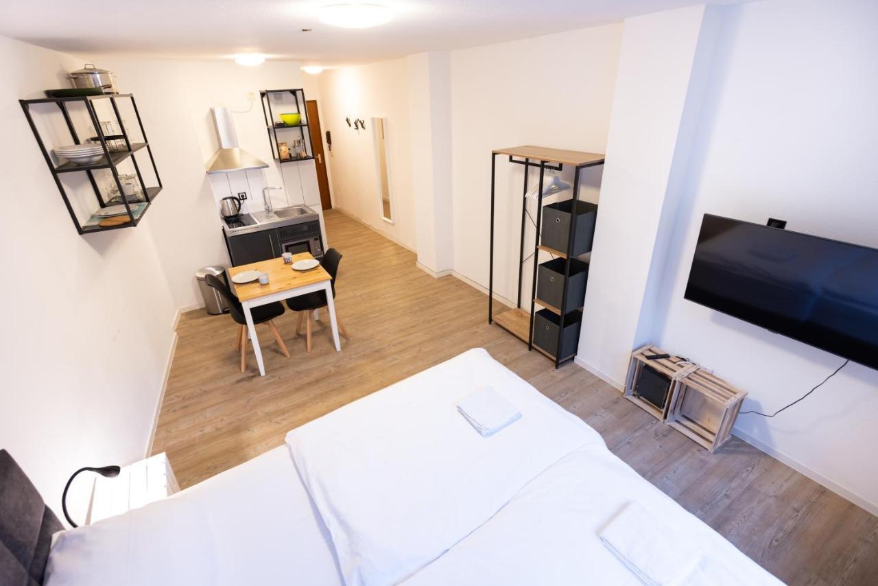 Modernes Apartment In Der Innenstadt เวิร์ซบวร์ก ภายนอก รูปภาพ