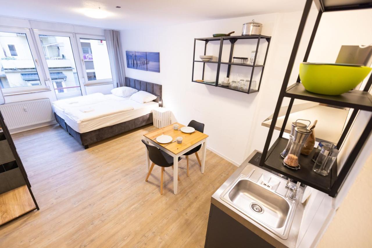 Modernes Apartment In Der Innenstadt เวิร์ซบวร์ก ภายนอก รูปภาพ