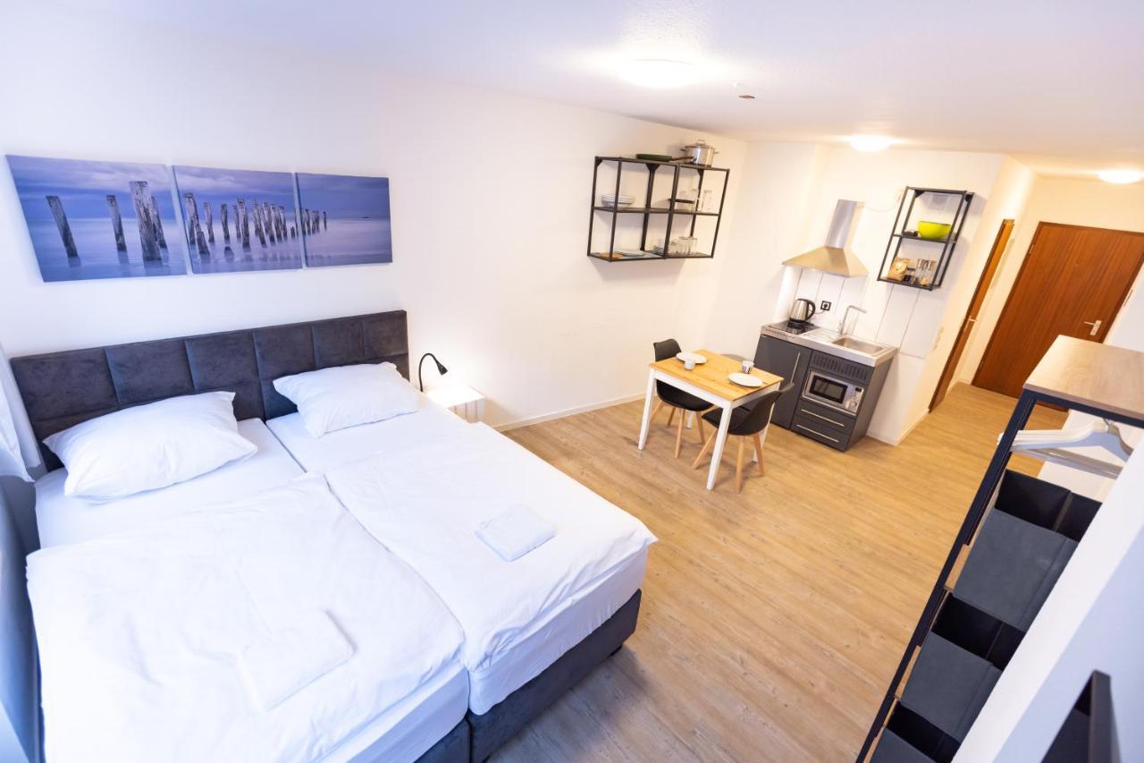 Modernes Apartment In Der Innenstadt เวิร์ซบวร์ก ภายนอก รูปภาพ