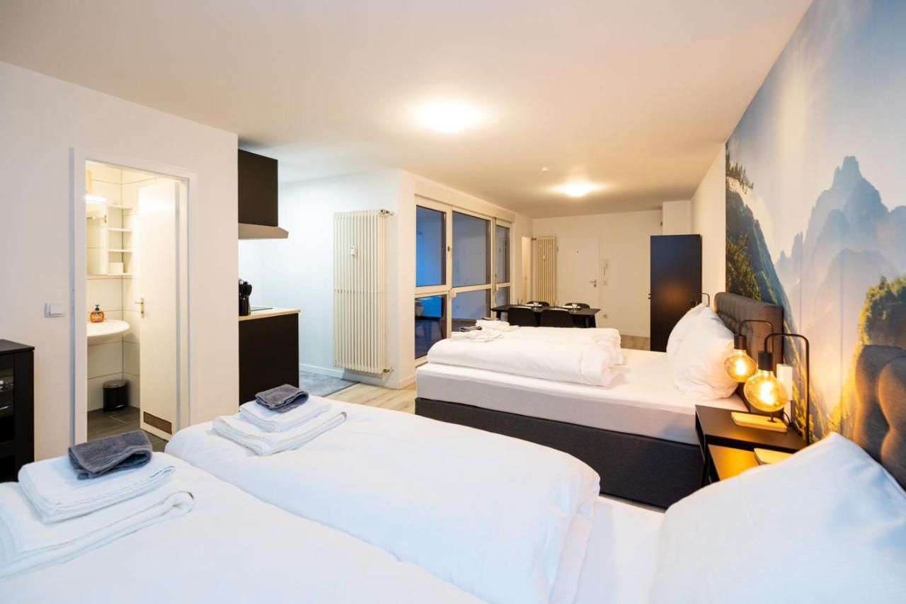Modernes Apartment In Der Innenstadt เวิร์ซบวร์ก ภายนอก รูปภาพ