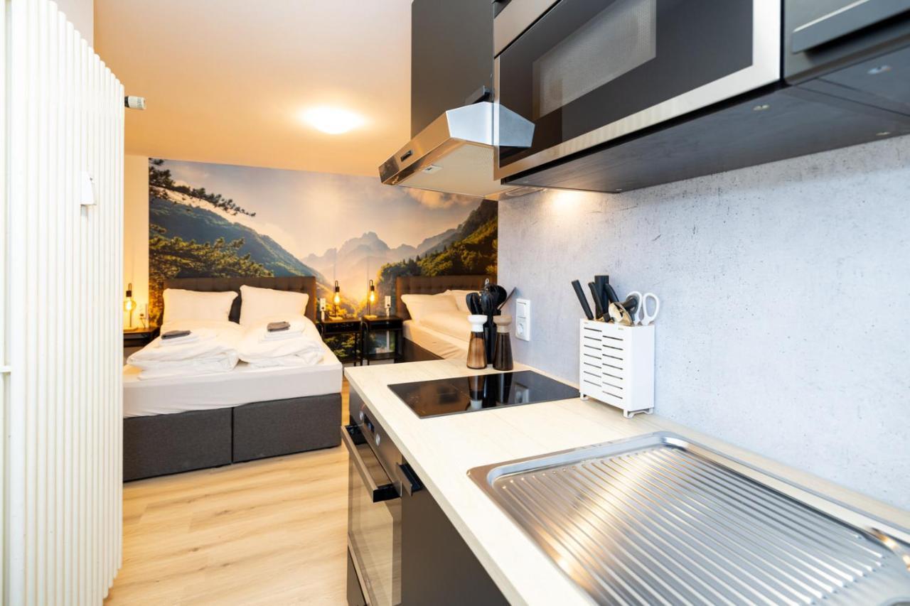 Modernes Apartment In Der Innenstadt เวิร์ซบวร์ก ภายนอก รูปภาพ