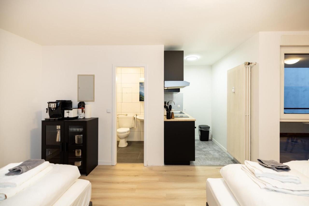 Modernes Apartment In Der Innenstadt เวิร์ซบวร์ก ภายนอก รูปภาพ