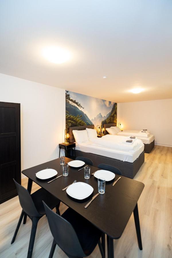 Modernes Apartment In Der Innenstadt เวิร์ซบวร์ก ภายนอก รูปภาพ