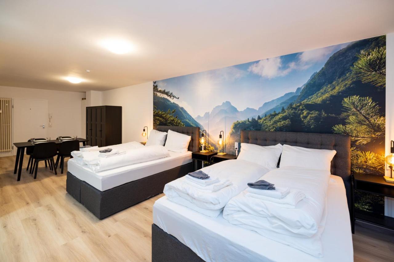 Modernes Apartment In Der Innenstadt เวิร์ซบวร์ก ภายนอก รูปภาพ