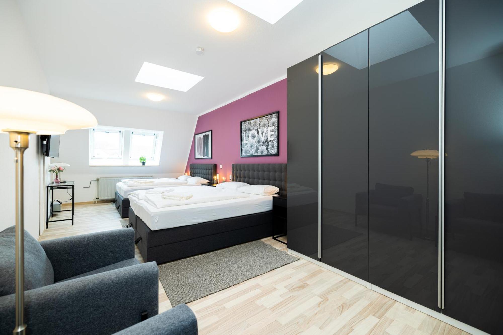 Modernes Apartment In Der Innenstadt เวิร์ซบวร์ก ภายนอก รูปภาพ